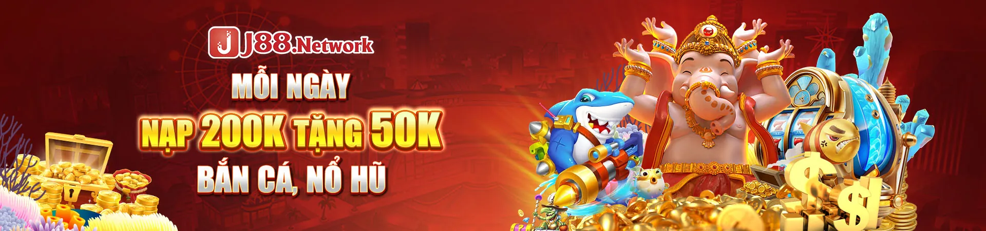 Hình ảnh tổng quan về các trò chơi slot tại J88 Code